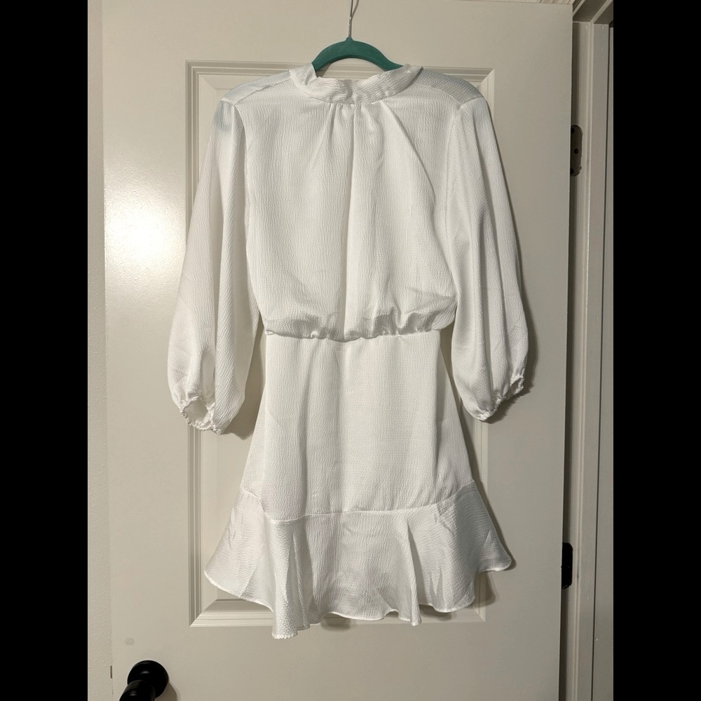 Never Worn - White Satin Dress